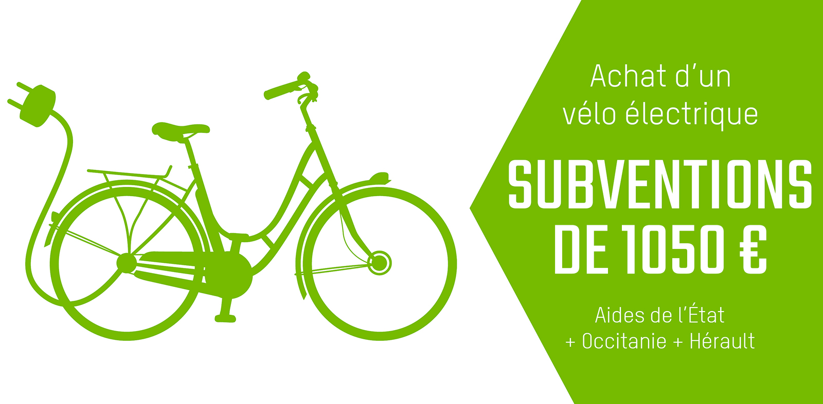 1050 euros d&rsquo;aides pour votre vélo électrique chez LVR Cycles Béziers